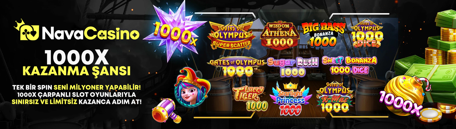 NavaCasino Bonus Görseli